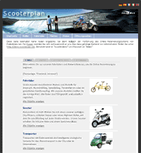 Demo Buchungssystem Scooter, Fahrräder